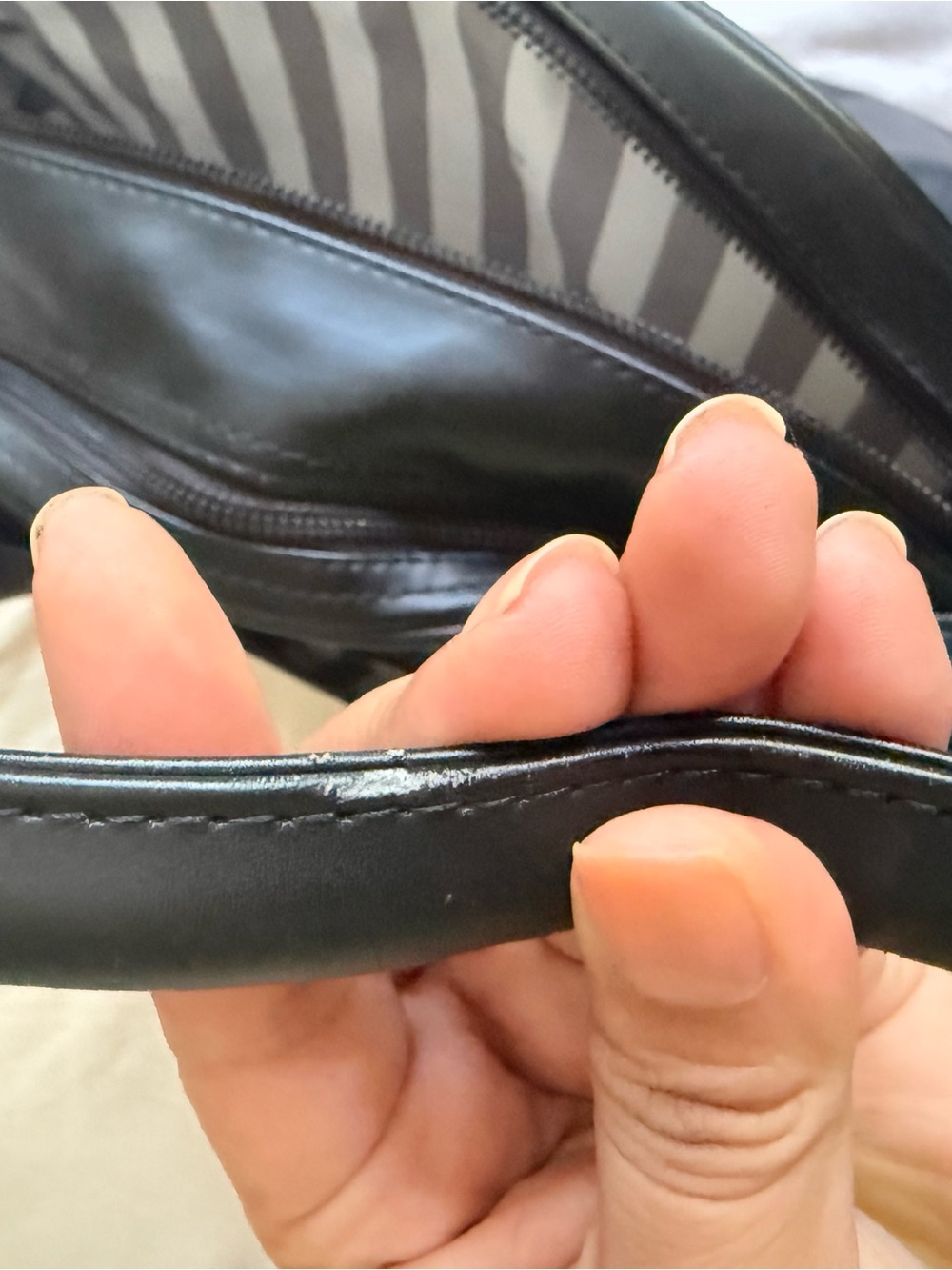 lululemon athletica Black Leather Duffel Tote - Picture 7 of 15